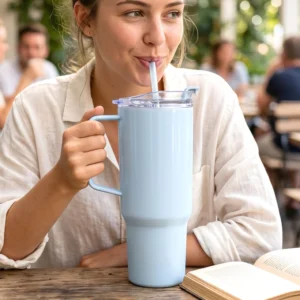 Travel Tumbler – Large 1800ml Capacity with Leak-Resistant Lid & Handle